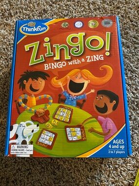 Think! Zingo! Kids Bingo Game